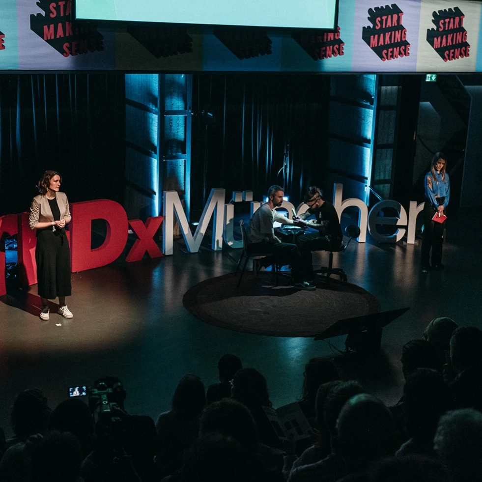 Eindrücke vom TEDx Beitrag mit Opt.Ink und Junge Helden e.V.